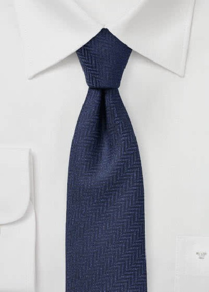 Businesskrawatte Herringbone bordeauxrot